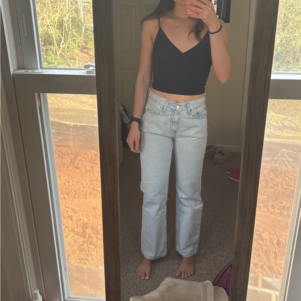 Levi's Women's Light Blue Straight Leg Jeans